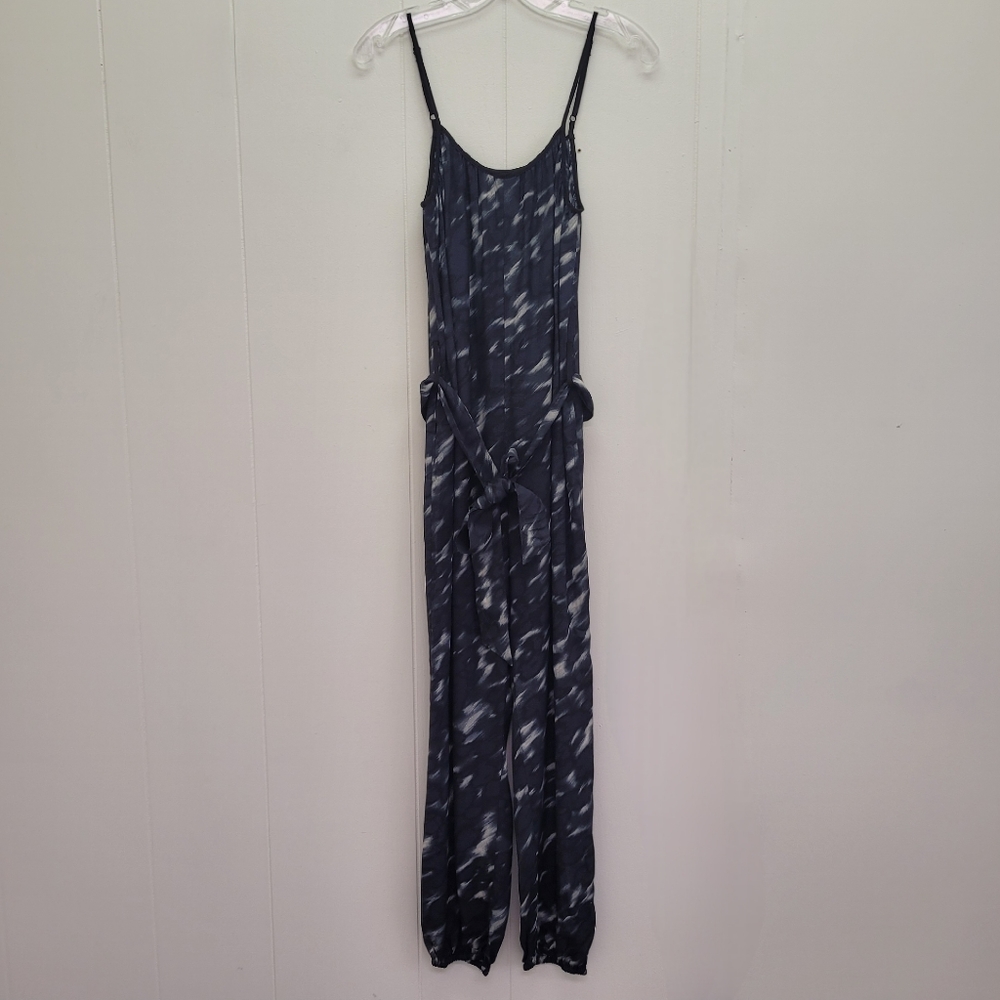 Topshop Petite Spaghetti Strap Loose Fit Jumpsuit